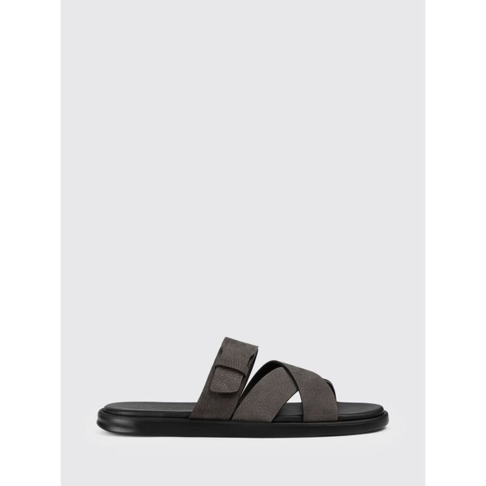 Doucal's Sandals Men Grey